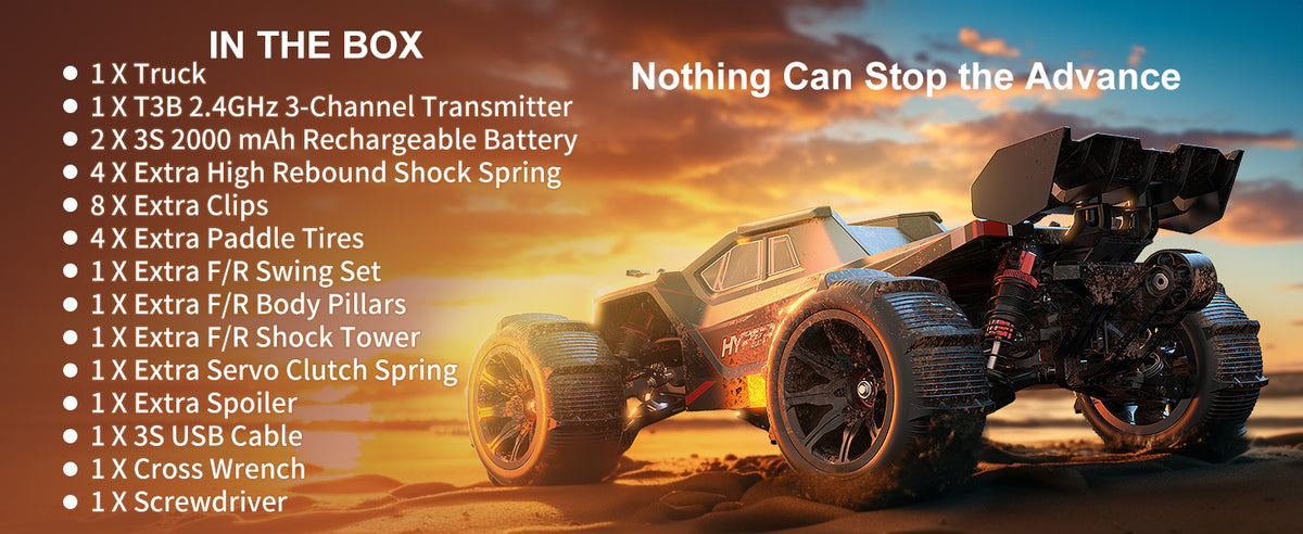 HYPER GO H14BM V3 1:14 Brushless 4WD High Speed RC Truggy