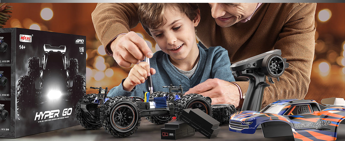 HYPER GO H16DR 1:16 4WD High-Speed RC Monster Truck