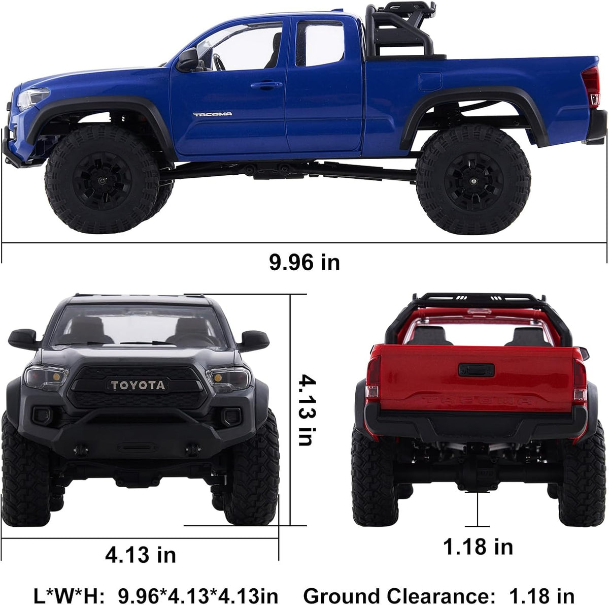FMS 1:24 FCX24M Toyota Tacoma S 4WD RC Crawler