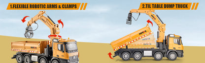 HUINA 1:14 RC Wood Grabber Dump Truck