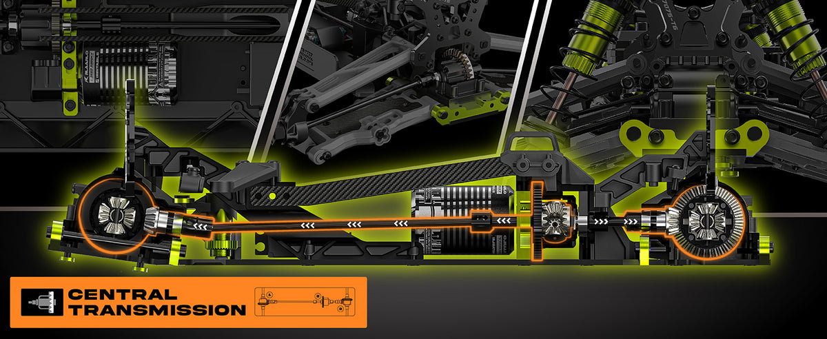 RIAARIO Carbon Fiber Omni Terminator 1:10 4WD Brushless Monster Truck