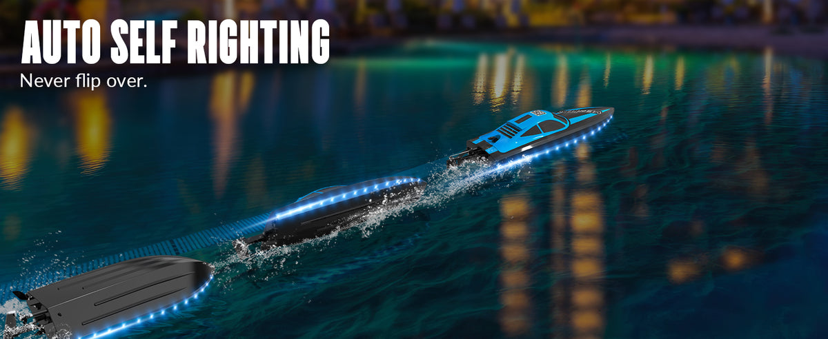 VOLANTEXRC Vector 795-6 High Speed RC Boat With Cool Lights