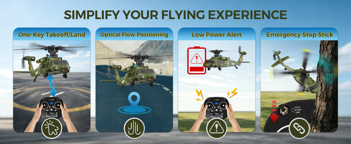 RCxSUV UH60L Blackhawk RC Helicopter