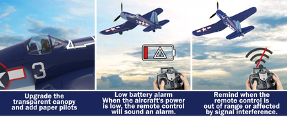 VOLANTEXRC F4U Corsair 4 Channel RC Airplane
