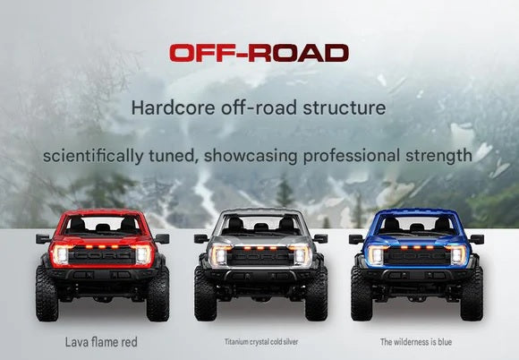 F150 1:12 4WD Off-Road RC Pickup Truck with LED Lights