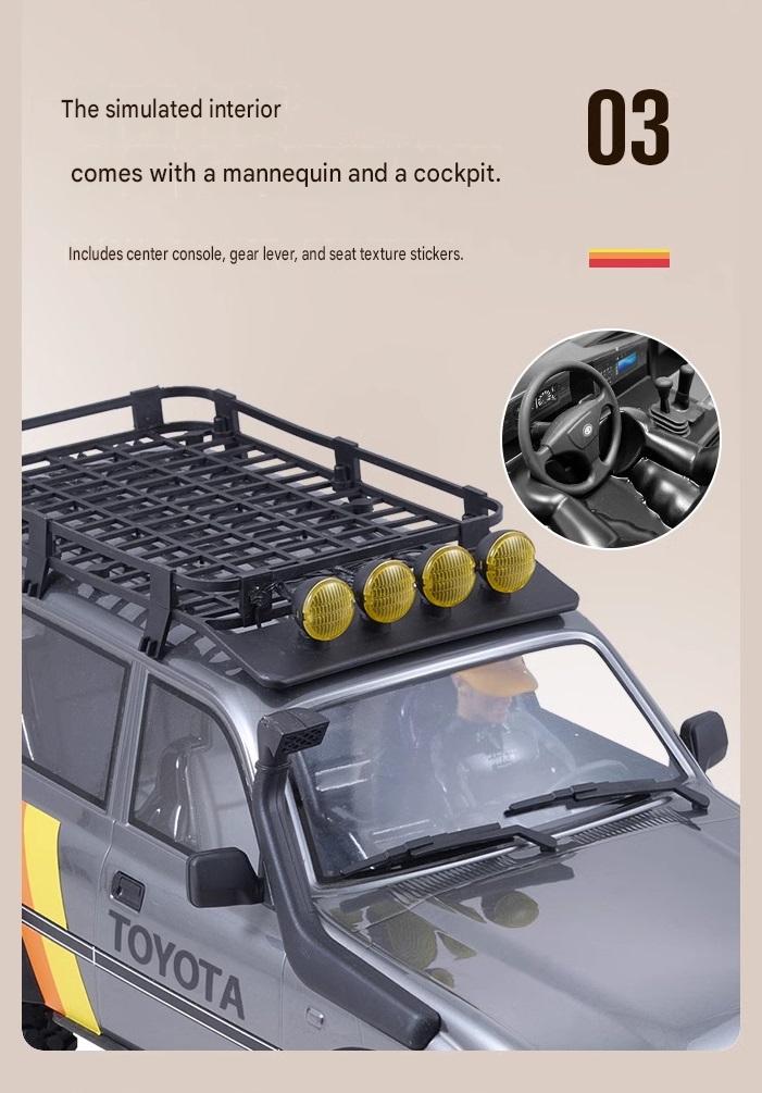 FMS FCX 1:10 4WD Off Road RC Toyota LC80 Climbing Vehicle