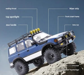 FMS FCX10 PRO LC80 Toyota Land Cruiser 1:10 4WD RC Rock Crawler