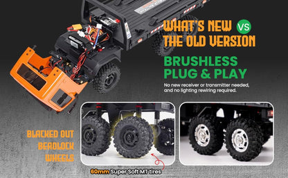 HOBBYPLUS ARKTOS 1:18 6WD RC Rock Crawler