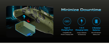 RCxSUV UH60L Blackhawk RC Helicopter