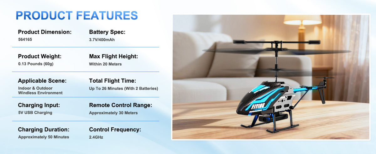 VZO 3.5 Channel RC Helicopter