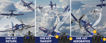 VOLANTEXRC F4U Corsair 4 Channel RC Airplane