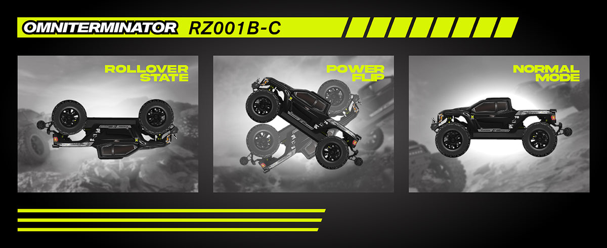 RIAARIO Carbon Fiber Omni Terminator 1:10 4WD Brushless Monster Truck