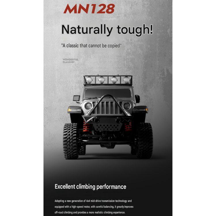 MN128 1:12 4WD Off Road Brushed RC Rock Crawler