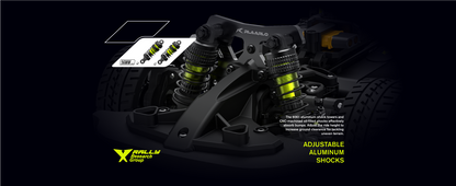 RLAARLO XTS-P12 1:12 Brushless RC Rally Car