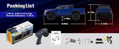 FMS 1:24 FCX24M Toyota Tacoma S 4WD RC Crawler