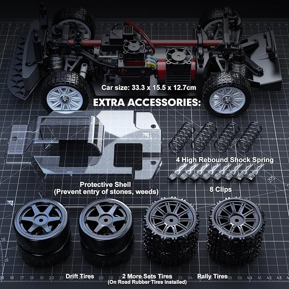 14303 1:14 Drift Rally RC Car