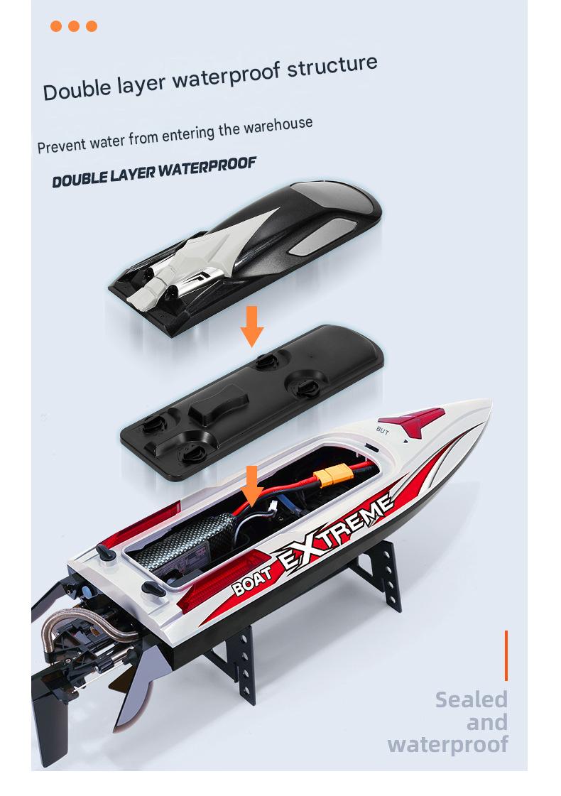 HJ816 Brushless RC High Speed Boat