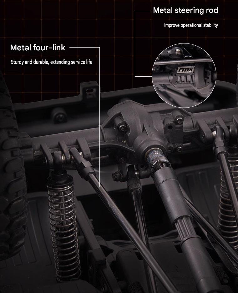 FMS FCX 1:10 4WD Off Road RC Toyota LC80 Climbing Vehicle