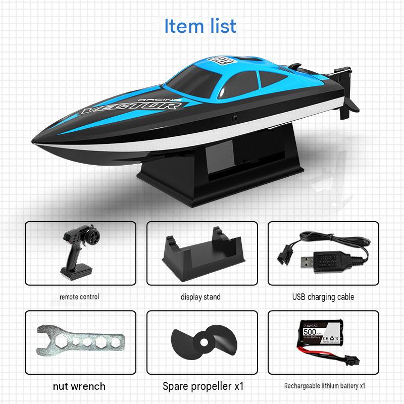 VOLANTEXRC Vector 795-6 High Speed RC Boat With Cool Lights