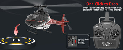 F08 1:27 Bell 206 6CH Pro RC Helicopter