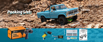 FMS 1:18 FCX18 II Ford F-100 RC Rock Crawler