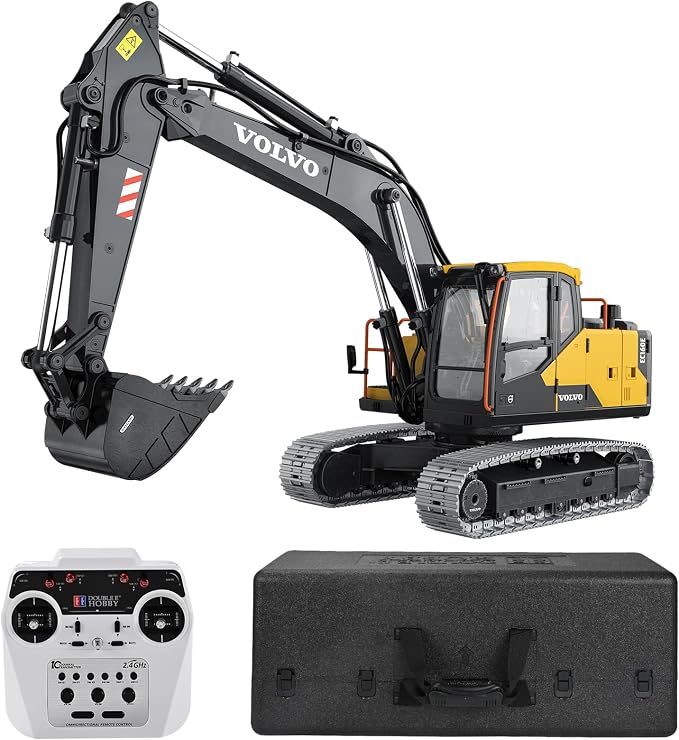 DOUBLE E Volvo EC160E 1:14 Full Metal RC Excavator