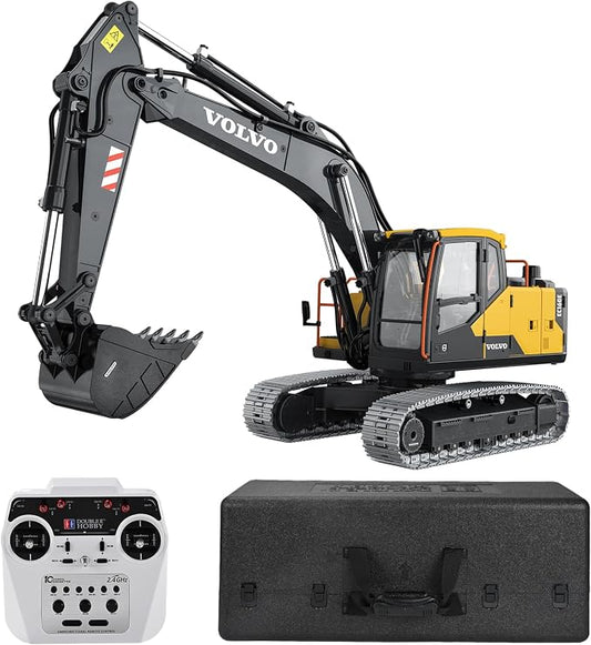 DOUBLE E Volvo EC160E 1:14 Full Metal RC Excavator