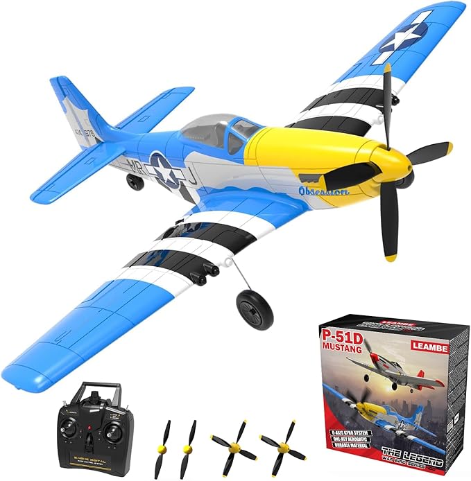 VOLANTEXRC P51 Mustang 4 Channel RC Airplane