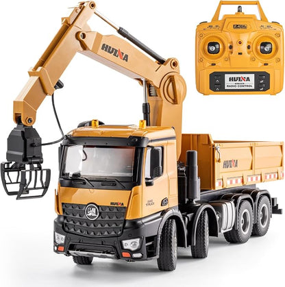 HUINA 1:14 RC Wood Grabber Dump Truck