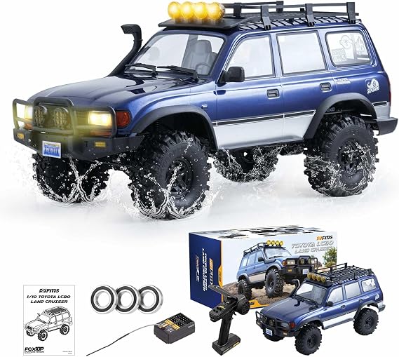 FMS FCX10 PRO LC80 Toyota Land Cruiser 1:10 4WD RC Rock Crawler