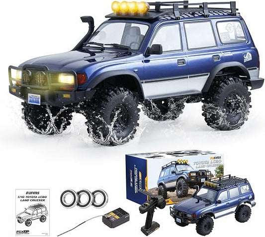FMS FCX10 PRO LC80 Toyota Land Cruiser 1:10 4WD RC Rock Crawler