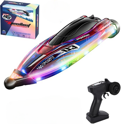 Brushless RC Boat With Self Righting And LED Light