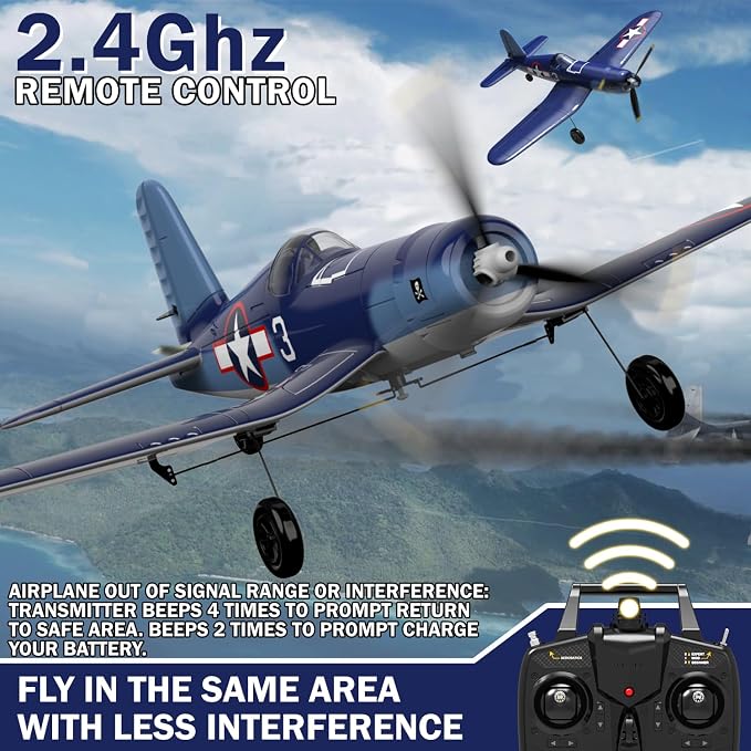 VOLANTEXRC F4U Corsair 4 Channel RC Airplane
