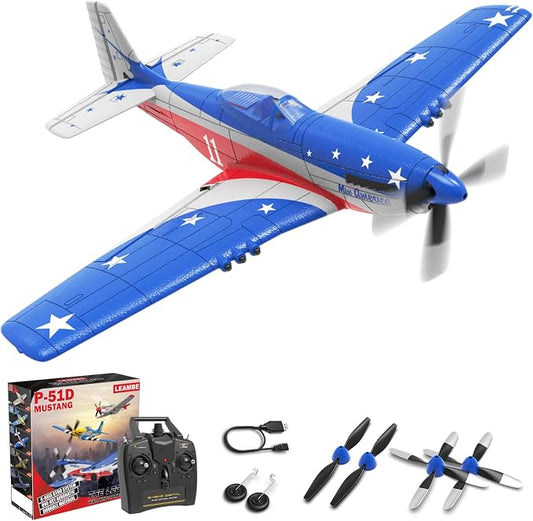 VOLANTEXRC P51 Mustang 4 Channel RC Airplane