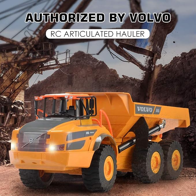 DOUBLE E Volvo E581 1:25 RC Dump Truck