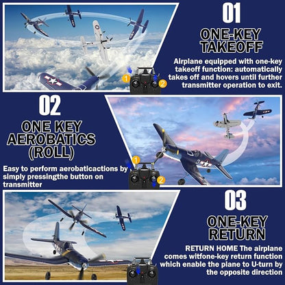 VOLANTEXRC F4U Corsair 4 Channel RC Airplane