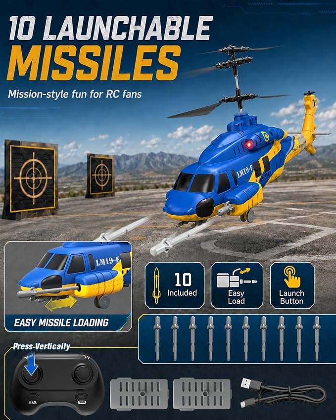 LMRC LM19-E RC Helicopter