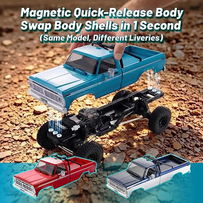 FMS 1:18 FCX18 II Ford F-100 RC Rock Crawler