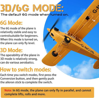 WLtoys A160 J3 Skylark 5 Channel RC Plane