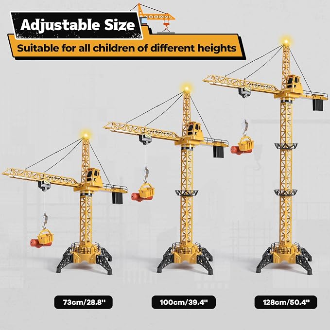 Mini Tudou 8063E 2.4GHz RC Tower Crane