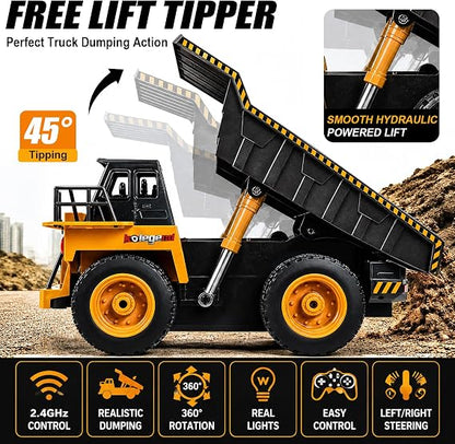 1:18 4WD Remote Control Dump Truck
