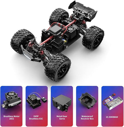 MJX Hyper GO 14212 1:14 Scale Brushless 4WD RC Truggy
