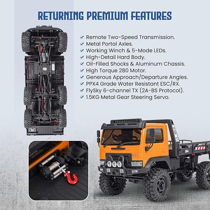 HOBBYPLUS ARKTOS 1:18 6WD RC Rock Crawler