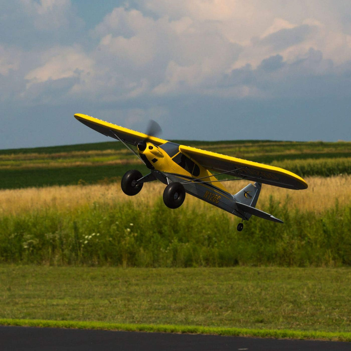HobbyZone Carbon Cub S 2 1.3m BNF Basic RC Airplane