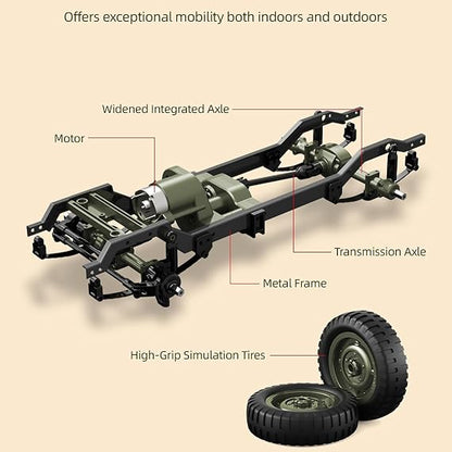 C8815 1:10 4WD Military RC Rock Crawler