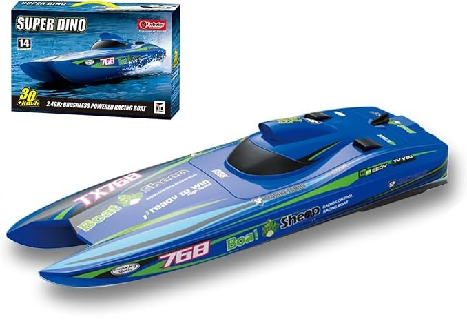 Super Dino TX768 High Speed Brushless Turbojet RC Racing Boat