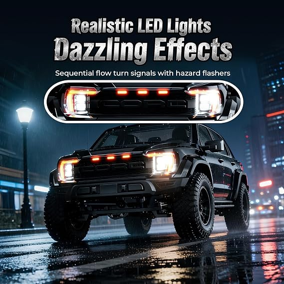 F150 1:12 4WD Off-Road RC Pickup Truck with LED Lights