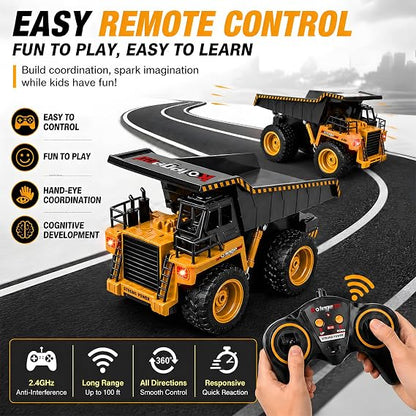 1:18 4WD Remote Control Dump Truck