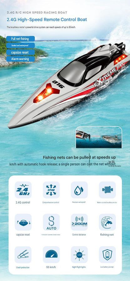HJ816 Brushless RC High Speed Boat