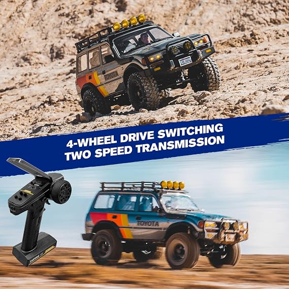 FMS FCX 1:10 4WD Off Road RC Toyota LC80 Climbing Vehicle